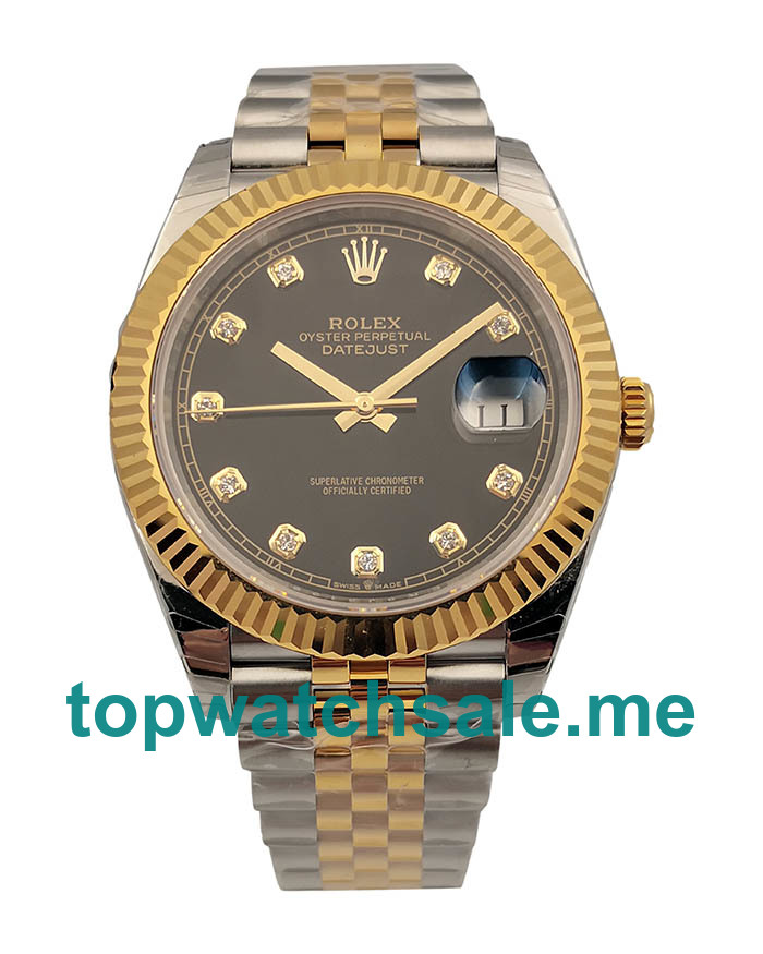 41MM Swiss Steel And Gold Cases Replica Rolex Datejust II 116333 EW UK Watches >> Rolexsubmariner.uk.com