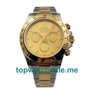 40MM Swiss Steel And Gold Cases Replica Rolex Cosmograph Daytona 116503 3A UK Watches >> Rolexsubmariner.uk.com