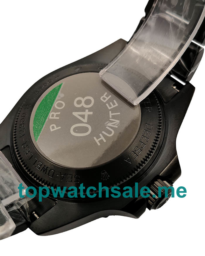 44MM Swiss Black Steel Cases Replica Rolex Deepsea 116660 Jacques Piccard V5 UK Watches >> Rolexsubmariner.uk.com