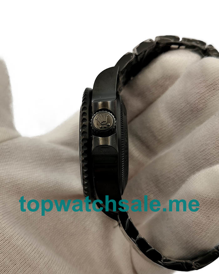 44MM Swiss Black Steel Cases Replica Rolex Deepsea 116660 Jacques Piccard V5 UK Watches >> Rolexsubmariner.uk.com