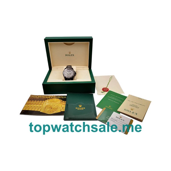44MM Swiss Black Steel Cases Replica Rolex Deepsea 116660 Jacques Piccard V5 UK Watches >> Rolexsubmariner.uk.com