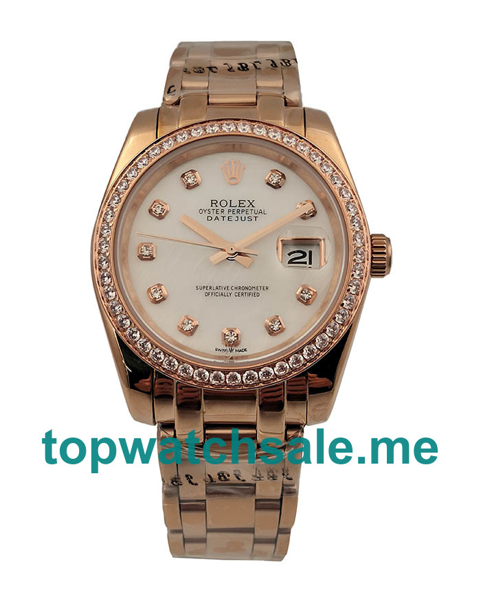 36MM Rose Gold Cases Replica Rolex Pearlmaster 81285 UK Watches >> Rolexsubmariner.uk.com