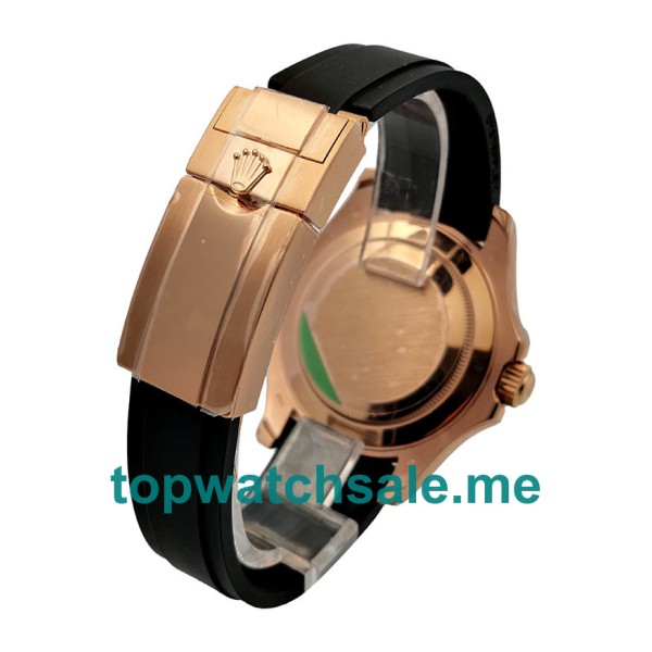 40MM Swiss Rose Gold Cases Replica Rolex Yacht-Master 40 116655 AR UK Watches >> Rolexsubmariner.uk.com