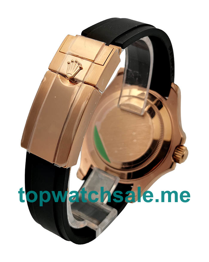 40MM Swiss Rose Gold Cases Replica Rolex Yacht-Master 40 116655 AR UK Watches >> Rolexsubmariner.uk.com