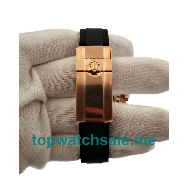 40MM Swiss Rose Gold Cases Replica Rolex Yacht-Master 40 116655 AR UK Watches >> Rolexsubmariner.uk.com