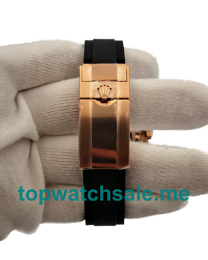 40MM Swiss Rose Gold Cases Replica Rolex Yacht-Master 40 116655 AR UK Watches >> Rolexsubmariner.uk.com