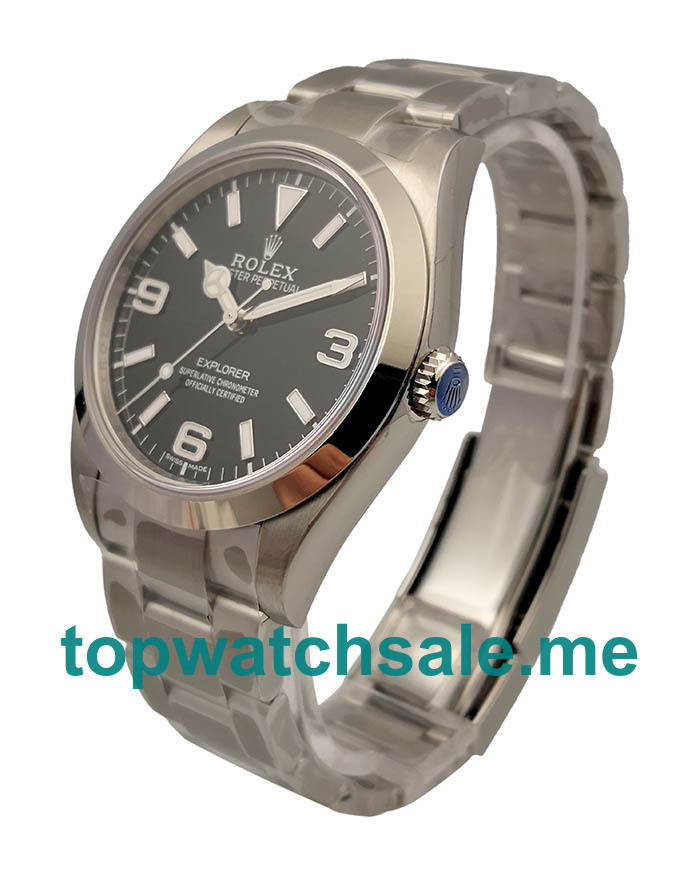 40MM Swiss Steel Cases Replica Rolex Explorer 214270 UK Watches >> Rolexsubmariner.uk.com