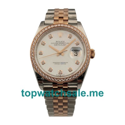 36MM Swiss Steel And Rose Gold Cases Replica Rolex Datejust 116233 UK Watches >> Rolexsubmariner.uk.com
