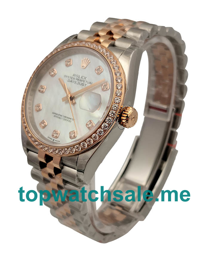 36MM Swiss Steel And Rose Gold Cases Replica Rolex Datejust 116233 UK Watches >> Rolexsubmariner.uk.com