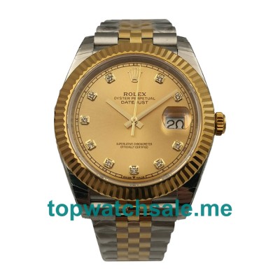 41MM Swiss Steel And Gold Cases Replica Rolex Datejust II 116333 EW UK Watches >> Rolexsubmariner.uk.com