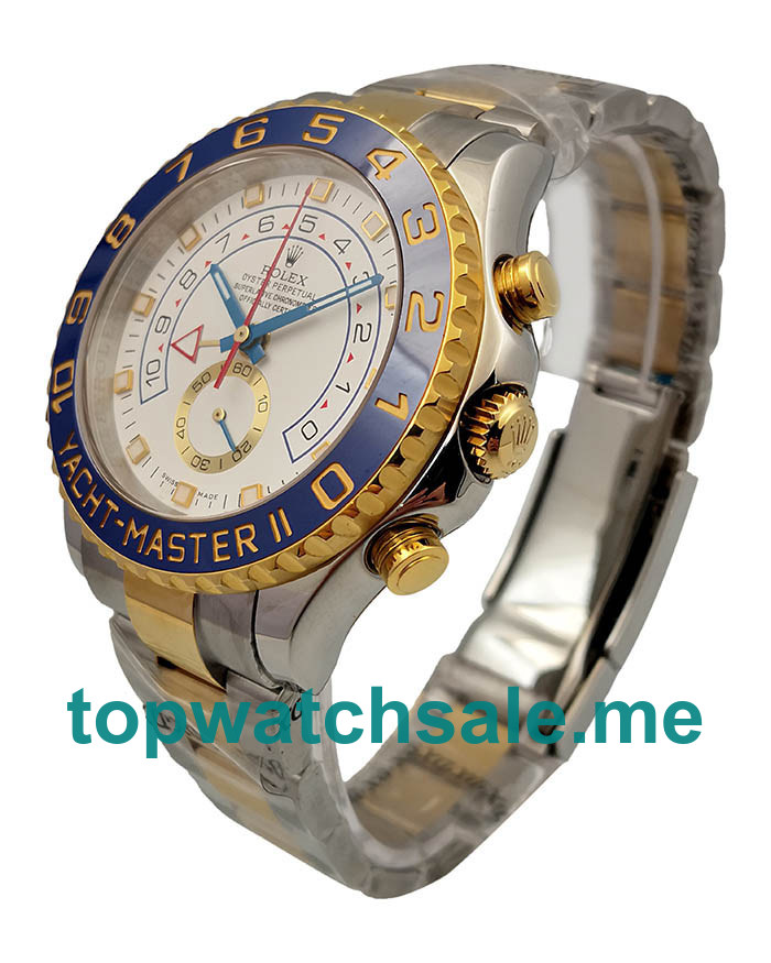 44MM Swiss Steel And Gold Cases Replica Rolex Yacht-Master II 116681 V5 UK Watches >> Rolexsubmariner.uk.com