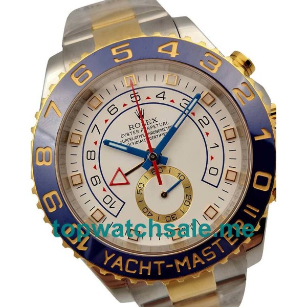 44MM Swiss Steel And Gold Cases Replica Rolex Yacht-Master II 116681 V5 UK Watches >> Rolexsubmariner.uk.com