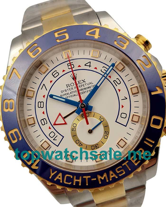 44MM Swiss Steel And Gold Cases Replica Rolex Yacht-Master II 116681 V5 UK Watches >> Rolexsubmariner.uk.com
