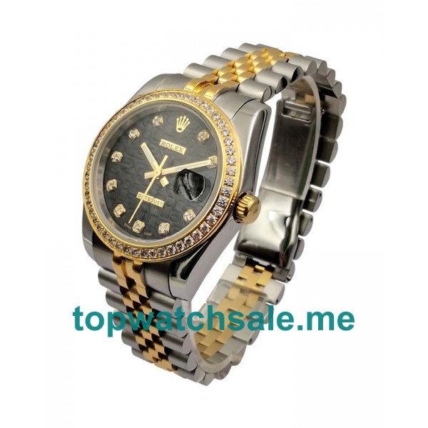 36MM Gold And Steel Cases Replica Rolex Datejust 116243 UK Watches >> Rolexsubmariner.uk.com