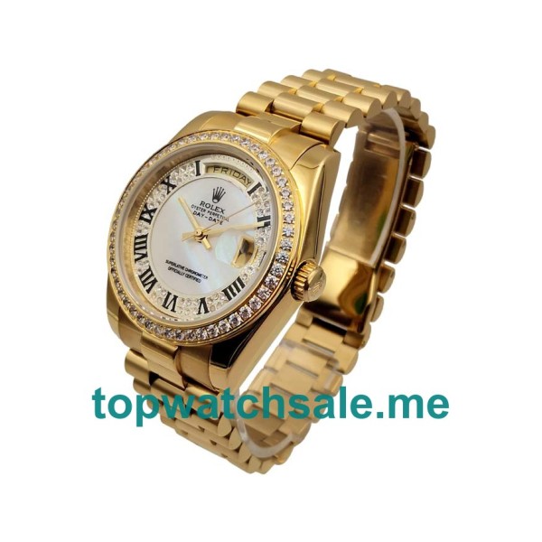 36MM Gold Cases Replica Rolex Day-Date 118388 UK Watches >> Rolexsubmariner.uk.com