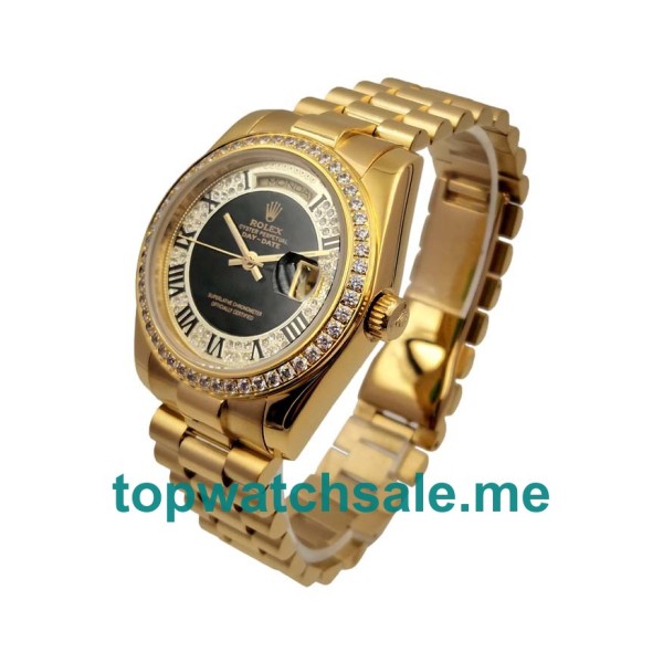 36MM Gold Cases Replica Rolex Day-Date 118388 UK Watches >> Rolexsubmariner.uk.com