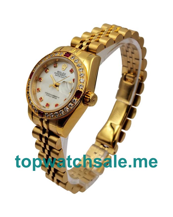 26MM Gold Cases Replica Rolex Lady-Datejust 179138 UK Watches >> Rolexsubmariner.uk.com