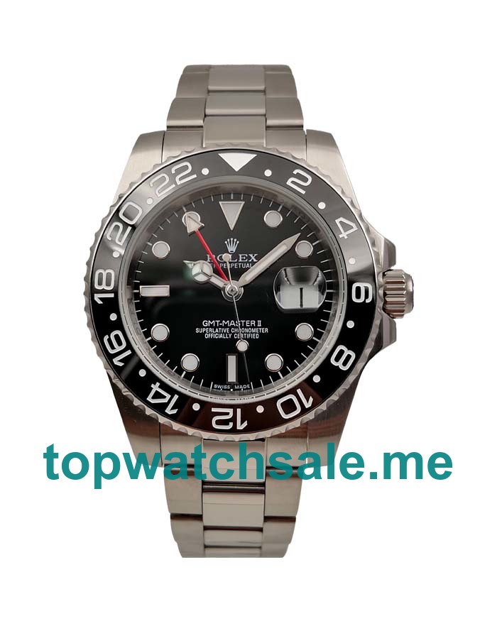40MM Steel Cases Replica Rolex GMT-Master II 116710 LN UK Watches  >> Rolexsubmariner.uk.com