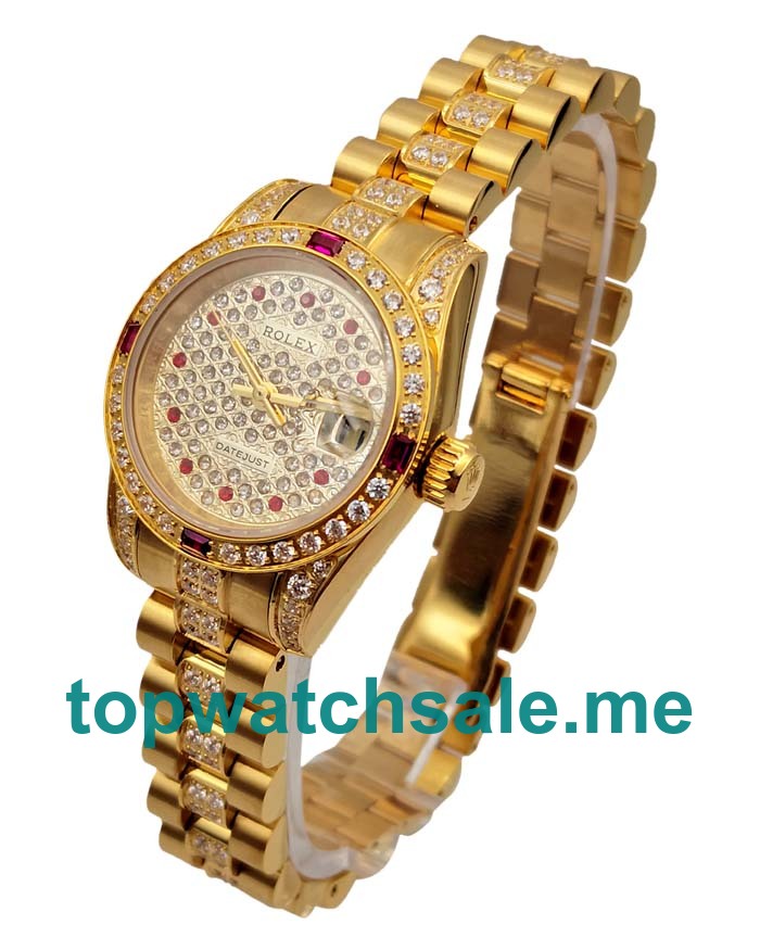 26MM Swiss Gold Cases Replica Rolex Lady-Datejust 179158 UK Watches >> Rolexsubmariner.uk.com