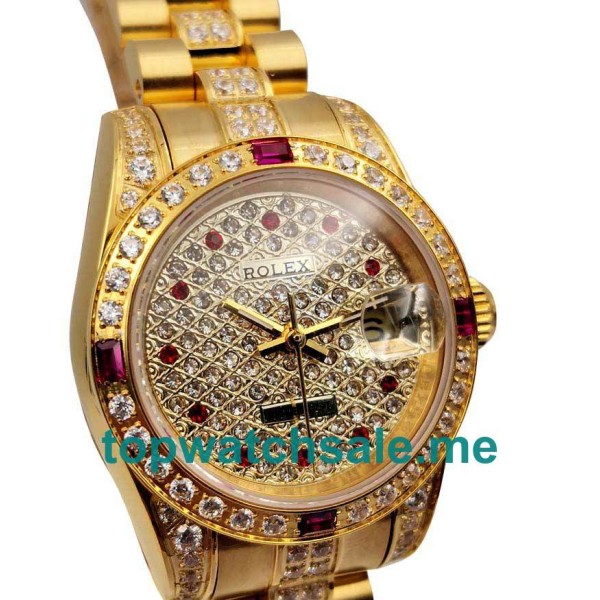 26MM Swiss Gold Cases Replica Rolex Lady-Datejust 179158 UK Watches >> Rolexsubmariner.uk.com