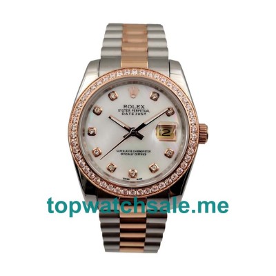 36MM Steel And Rose Gold Cases Replica Rolex Datejust 126281 UK Watches >> Rolexsubmariner.uk.com
