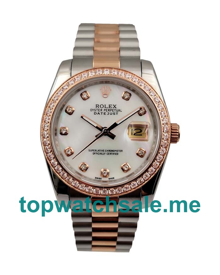 36MM Steel And Rose Gold Cases Replica Rolex Datejust 126281 UK Watches >> Rolexsubmariner.uk.com