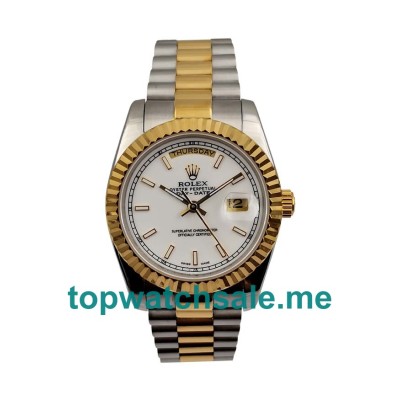 36MM Swiss Steel And Gold Cases Replica Rolex Day-Date 118238 UK Watches >> Rolexsubmariner.uk.com