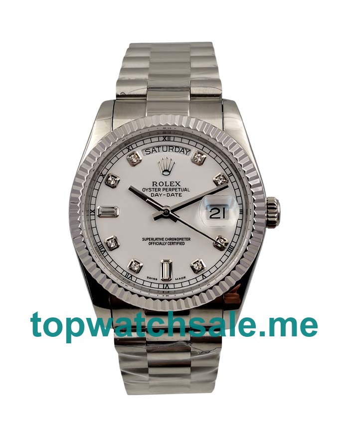 36MM Swiss Steel Cases Replica Rolex Day-Date 118239 UK Watches >> Rolexsubmariner.uk.com