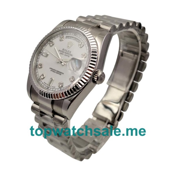 36MM Swiss Steel Cases Replica Rolex Day-Date 118239 UK Watches >> Rolexsubmariner.uk.com