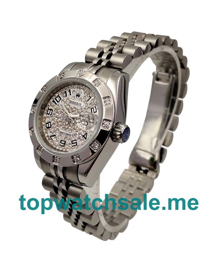 28MM Steel Cases Replica Rolex Lady-Datejust 279135 UK Watches >> Rolexsubmariner.uk.com