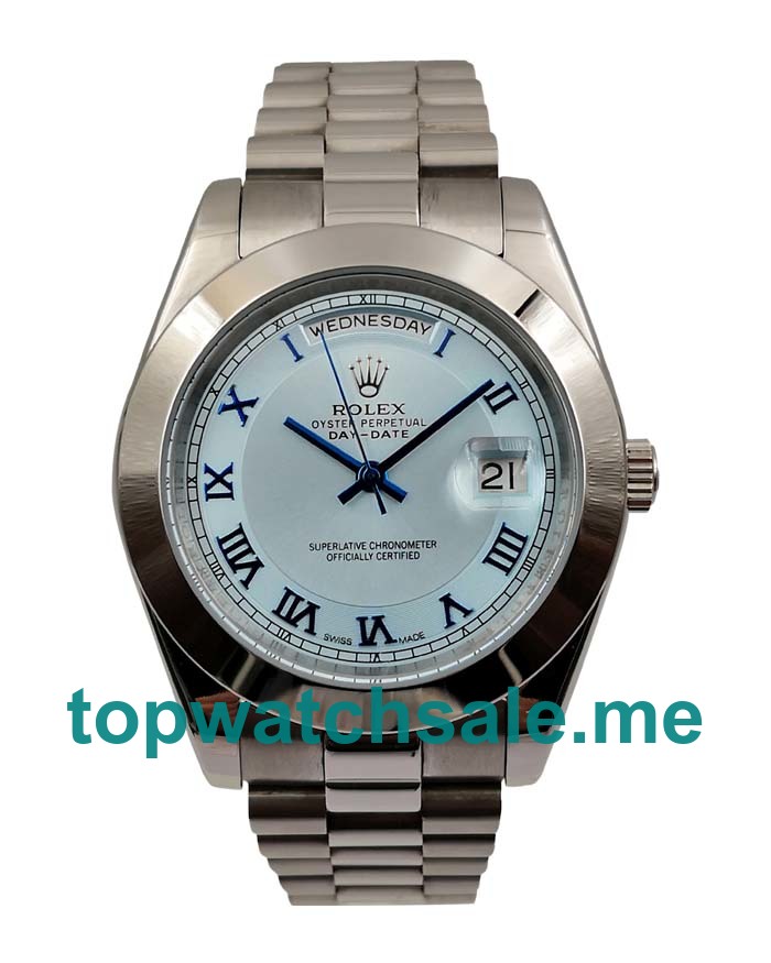 41MM Steel Cases Replica Rolex Day-Date 218206 UK Watches >> Rolexsubmariner.uk.com