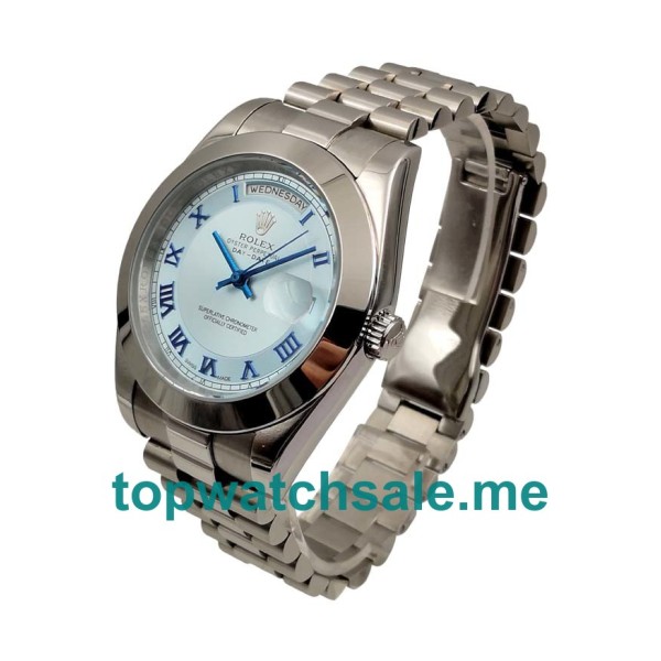 41MM Steel Cases Replica Rolex Day-Date 218206 UK Watches >> Rolexsubmariner.uk.com