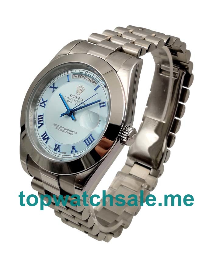 41MM Steel Cases Replica Rolex Day-Date 218206 UK Watches >> Rolexsubmariner.uk.com