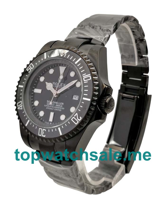 44MM Black Steel Cases Replica Rolex Sea-Dweller Deepsea 116660 UK Watches >> Rolexsubmariner.uk.com