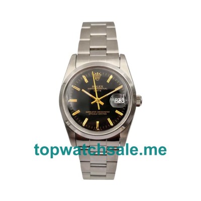34MM Steel Cases Replica Rolex Oyster Perpetual Date 115200 UK Watches >> Rolexsubmariner.uk.com