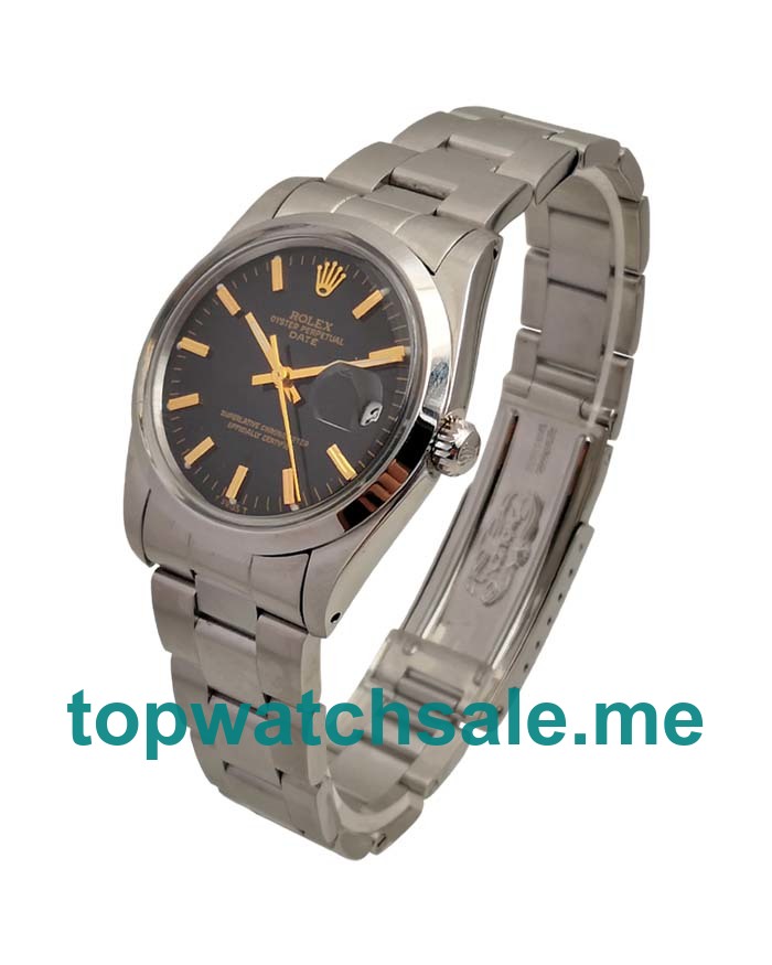 34MM Steel Cases Replica Rolex Oyster Perpetual Date 115200 UK Watches >> Rolexsubmariner.uk.com