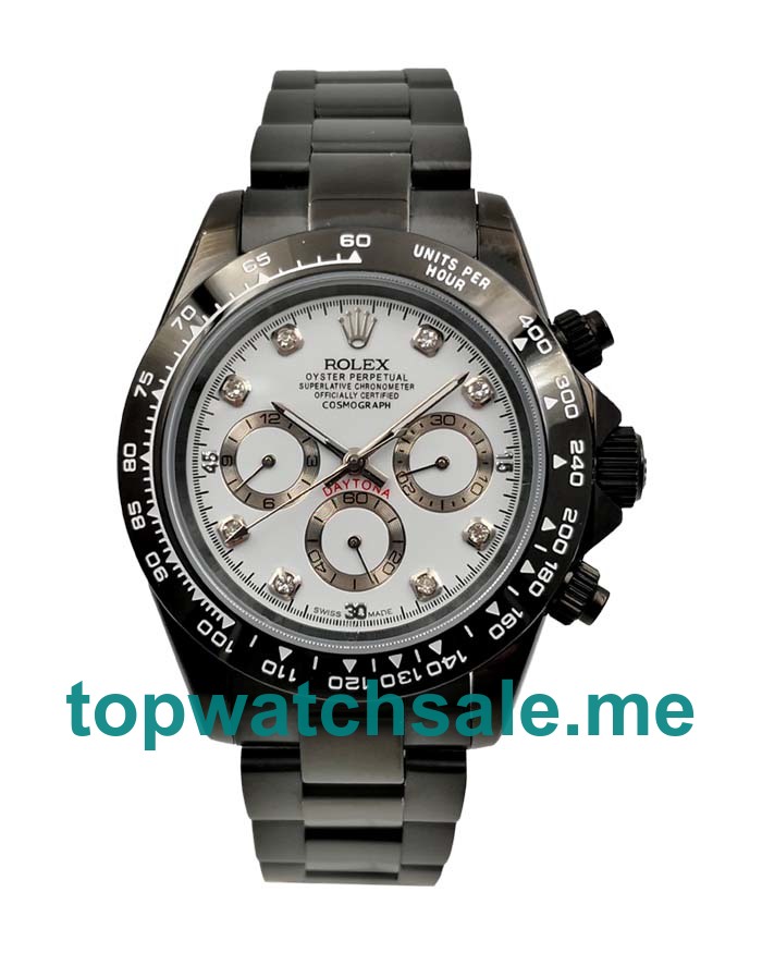 40MM Black Steel Cases Replica Rolex Daytona 116519 UK Watches >> Rolexsubmariner.uk.com