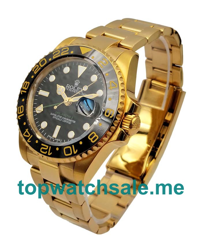 40MM Swiss Gold Cases Replica Rolex GMT-Master II 116718 LN UK Watches >> Rolexsubmariner.uk.com