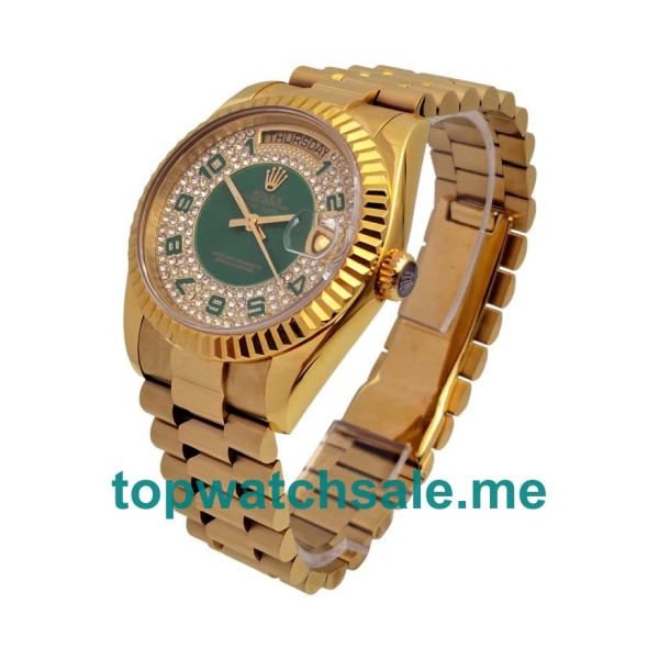 36MM Swiss Gold Cases Replica Rolex Day-Date 118348 UK Watches >> Rolexsubmariner.uk.com