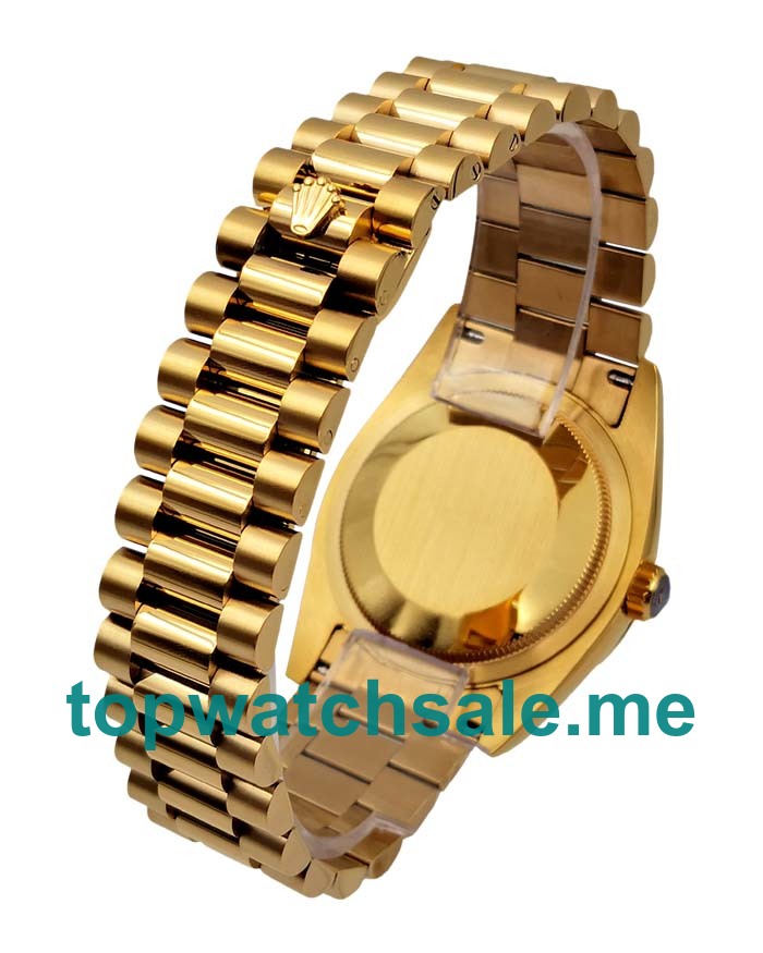36MM Swiss Gold Cases Replica Rolex Day-Date 118348 UK Watches >> Rolexsubmariner.uk.com