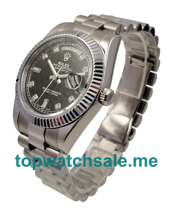 40MM Swiss Steel Cases Replica Rolex Day-Date 118239 UK Watches >> Rolexsubmariner.uk.com