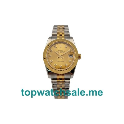 31MM Steel And Gold Cases Replica Rolex Datejust 178273 UK Watches >> Rolexsubmariner.uk.com