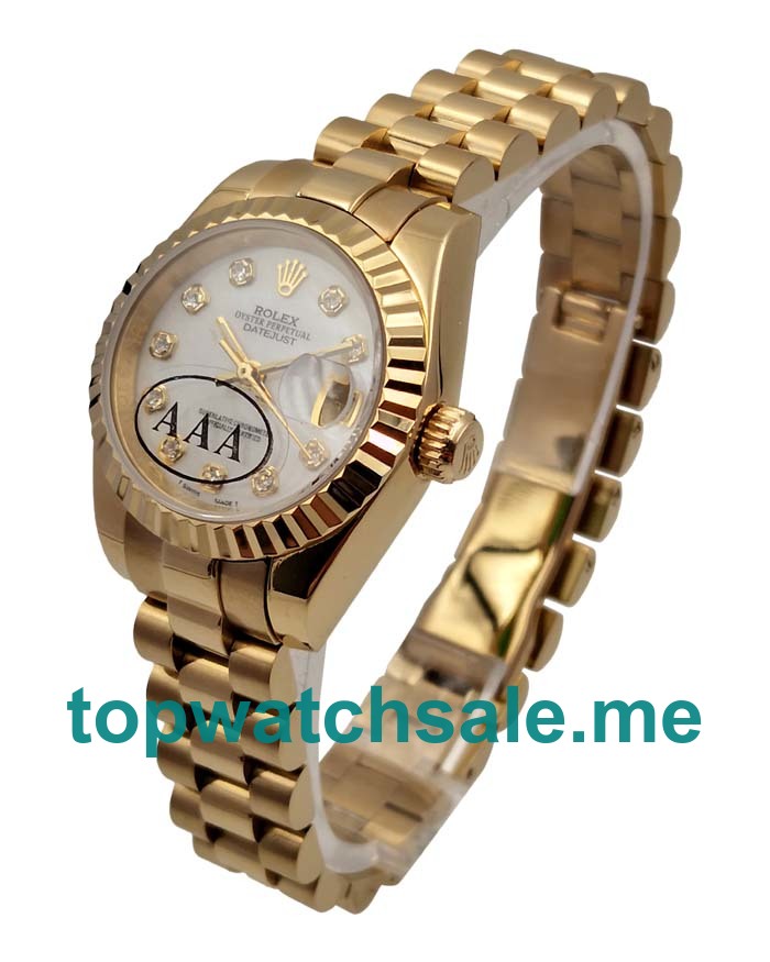 26MM Swiss Gold Cases Replica Rolex Lady-Datejust 179178 UK Watches >> Rolexsubmariner.uk.com