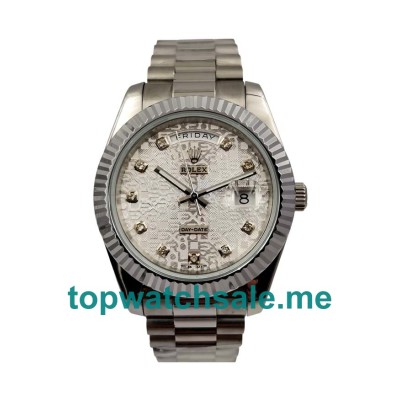 40MM Steel Cases Replica Rolex Day-Date 118239 UK Watches >> Rolexsubmariner.uk.com