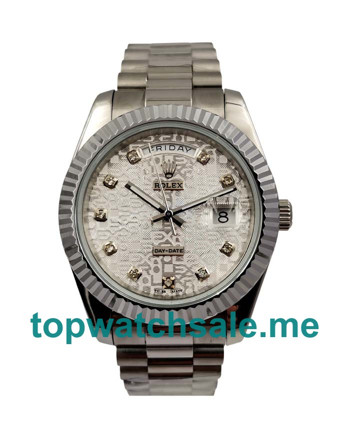 40MM Steel Cases Replica Rolex Day-Date 118239 UK Watches >> Rolexsubmariner.uk.com