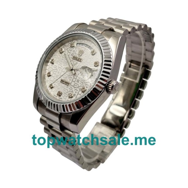 40MM Steel Cases Replica Rolex Day-Date 118239 UK Watches >> Rolexsubmariner.uk.com