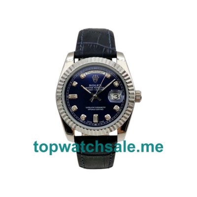 36MM White Gold Cases Replica Rolex Day-Date 118139 UK Watches >> Rolexsubmariner.uk.com