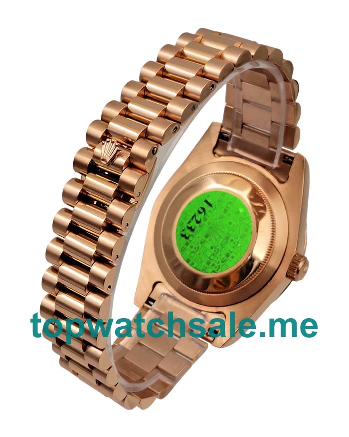 41MM Rose Gold Cases Replica Rolex Day-Date II 218235 UK Watches >> Rolexsubmariner.uk.com