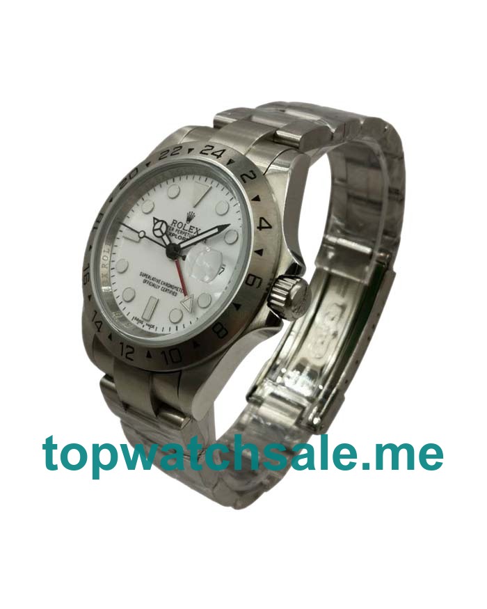 40MM Steel Cases Replica Rolex Explorer II 16570 UK Watches >> Rolexsubmariner.uk.com