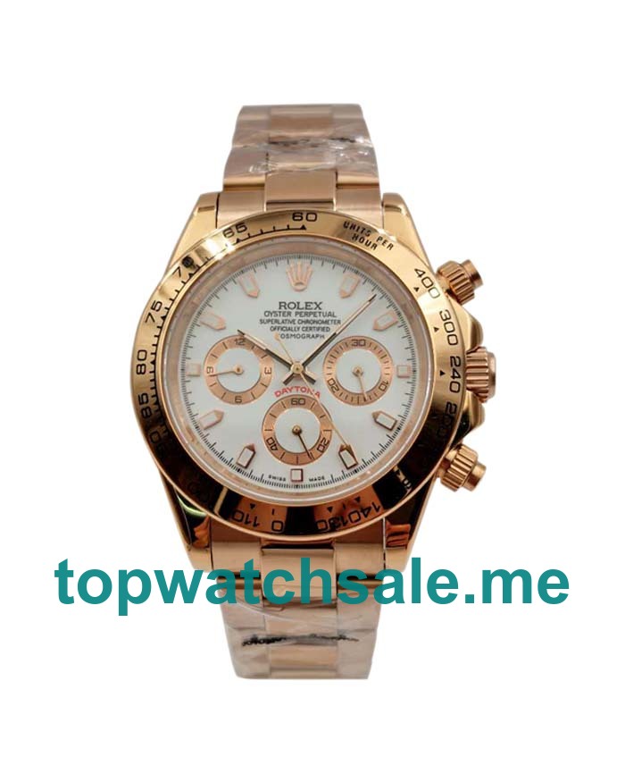 40MM Rose Gold Cases Replica Rolex Daytona 116505 UK Watches >> Rolexsubmariner.uk.com